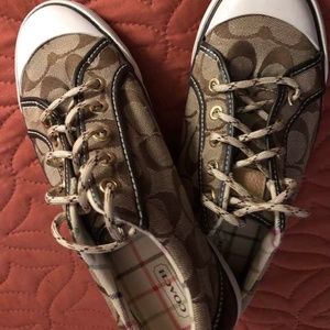 Coach tennis shoes